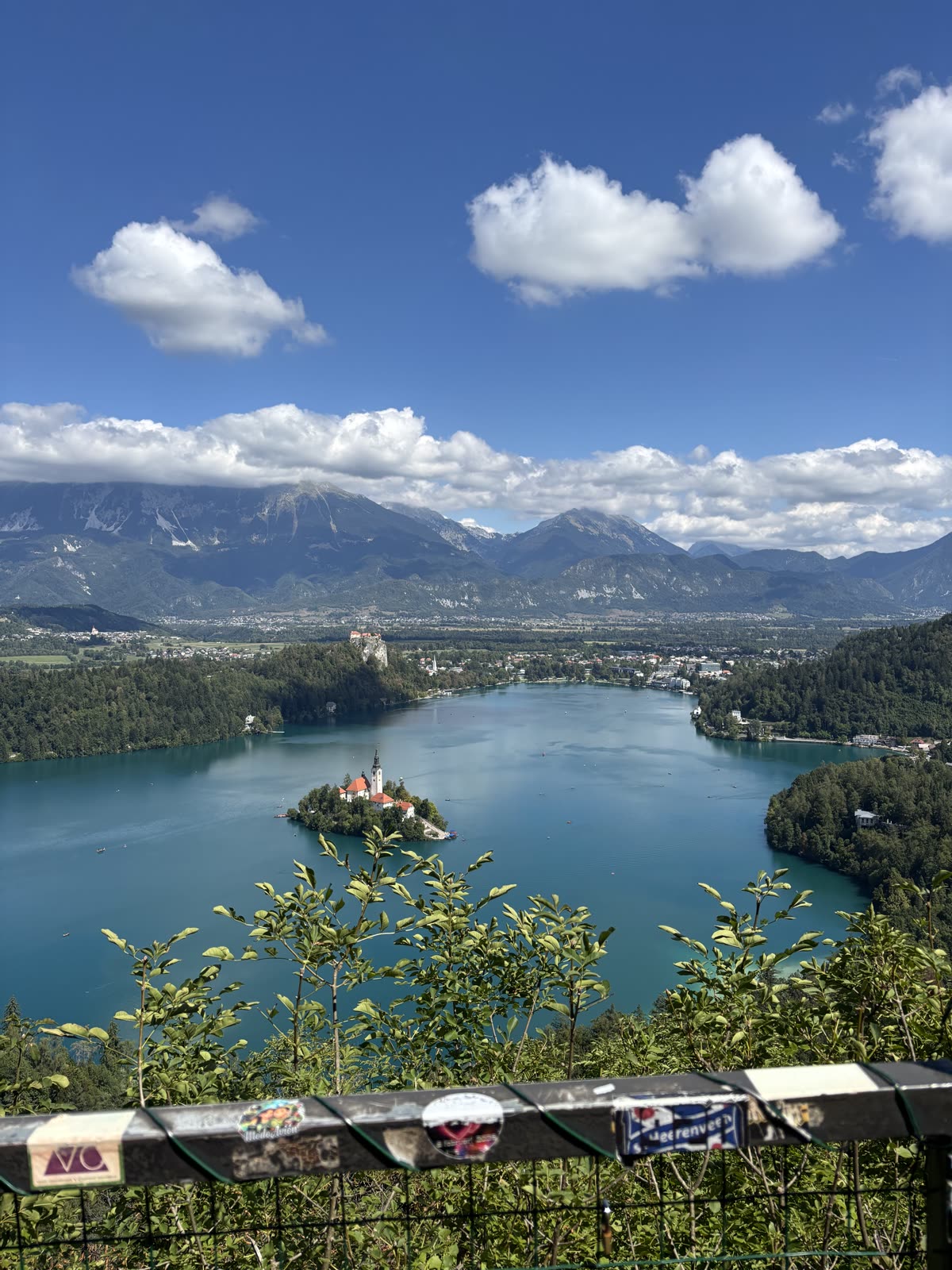 Blick auf den Bleder See