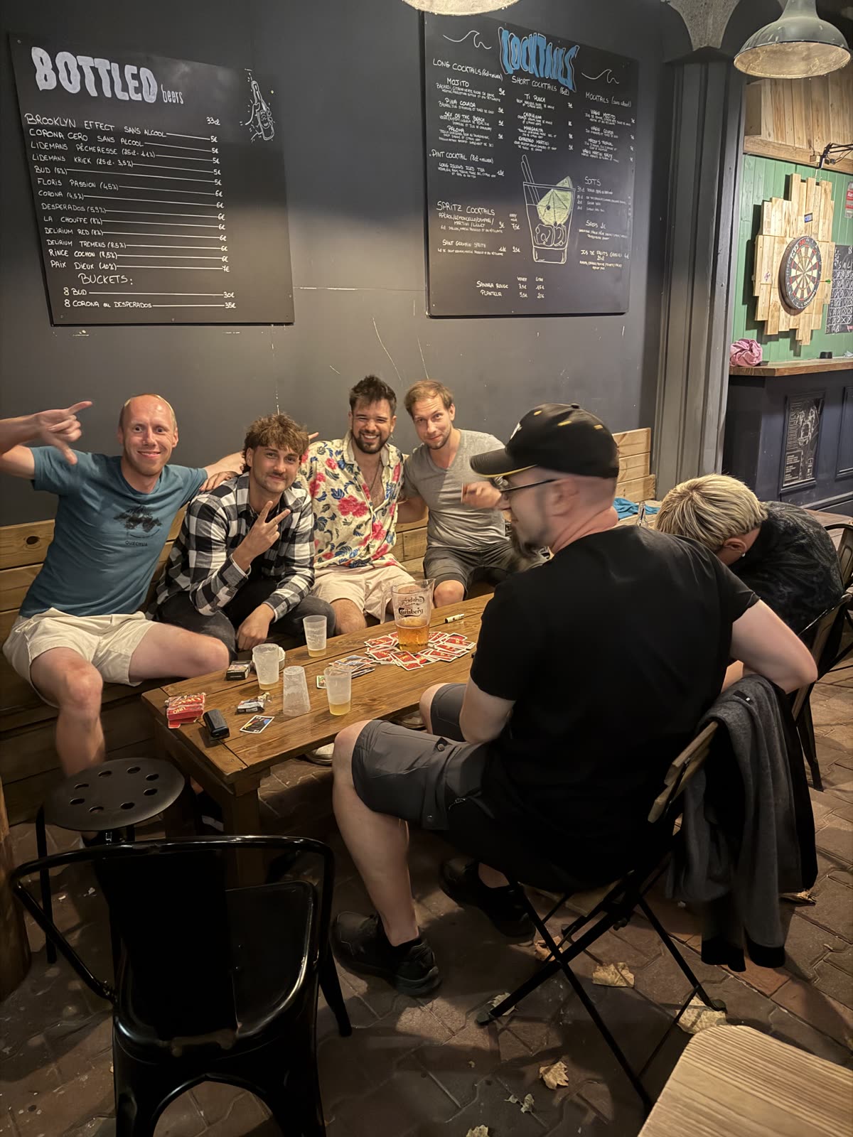 Abend in der Bar