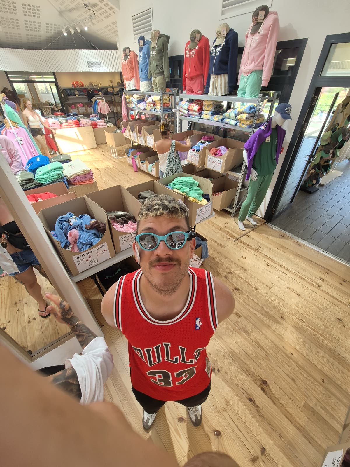 Shoppen im Surfshop
