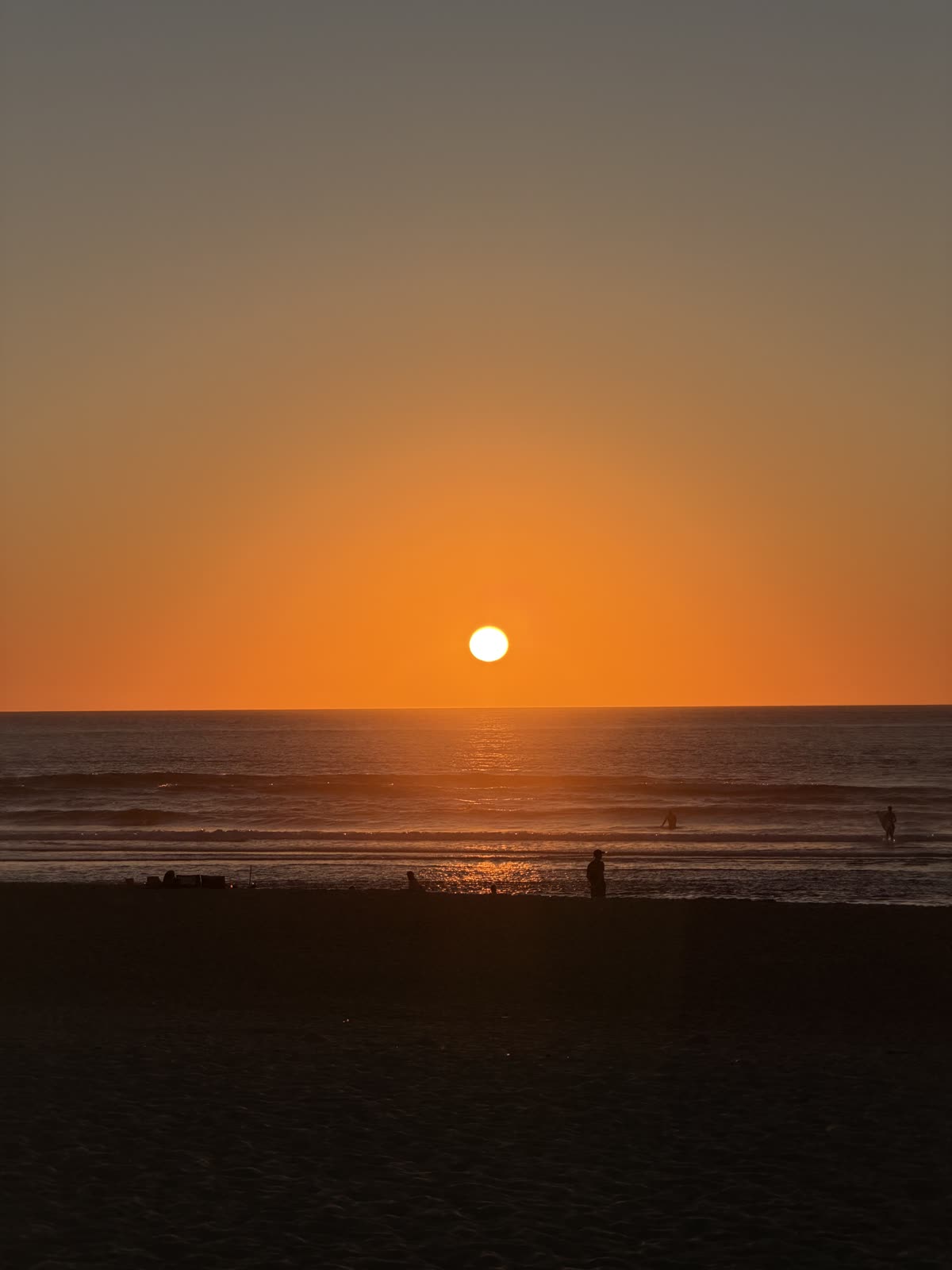 Sonnenuntergang am Meer
