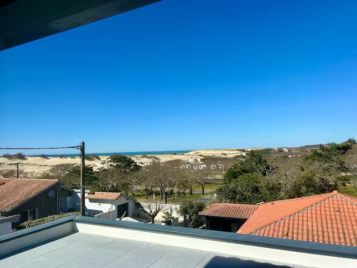 Blick von der Dachterrasse